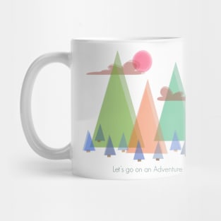 Let's Go on an Adventure Mug